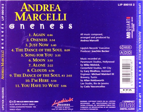 Andrea Marcelli - Oneness